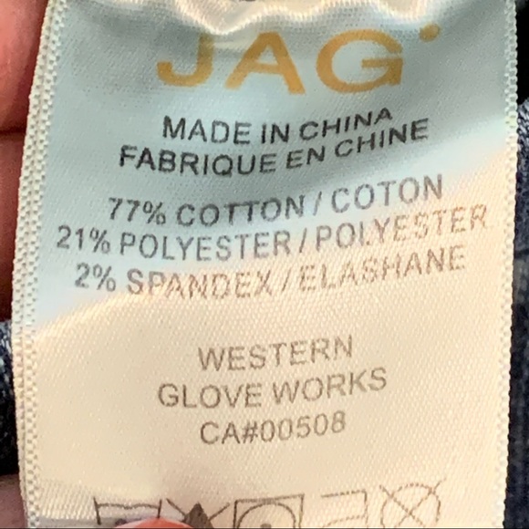 Jag Jeans High Rise Skinny Pull-on Jeans 16 - Picture 5 of 11